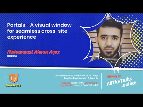 Image thumbnail for talk Portals - A visual window for seamless cross-site experience