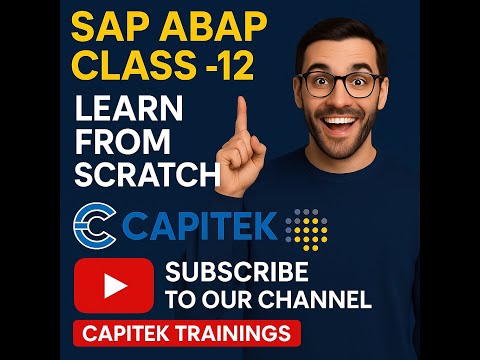 SAP ABAP-Batch_1-Class_12-Custom Function Module with Program