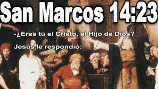 preview picture of video 'San Marcos 14 53 Pasion Nuestro Señor Jesus Cristo-Cristo Jesús Nuestro Señor Book Pasion Cristo'