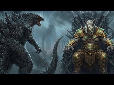 Rhino King Dares Godzilla 😱 Full-Power Monster War (2026)