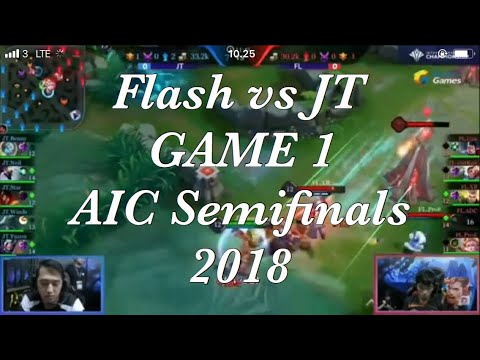 Flash vs JT AIC Semifinals 2018 - AOV Arena of Valor