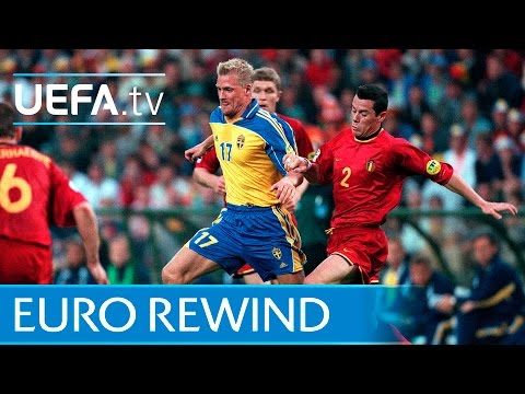 EURO 2000 highlights: Belgium 2-1 Sweden