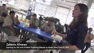 preview picture of video 'Lockheed Martin Kelly Aviation Merit Badge Academy 2013'