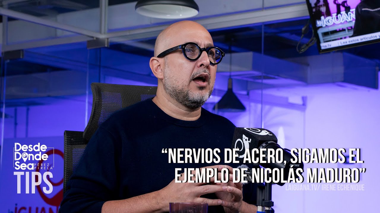 “Nervios de acero, sigamos el ejemplo de Nicolás Maduro”: Pérez Pirela