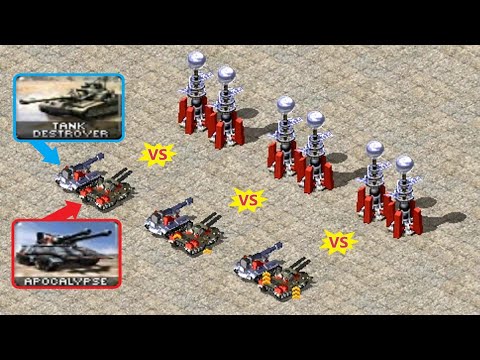if Tank Destroyer was a normal Tank - Red Alert 2