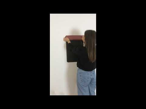 Comment installer un tableau magnétique coloré Ferflex® sur votre mur