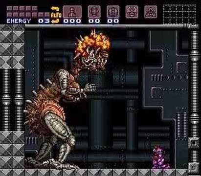 Super Metroid - Mother Brain Battle