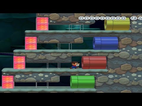 Super Mario Maker 2 🔧 Lockout ~ Multiplayer Map 🔧 Barb