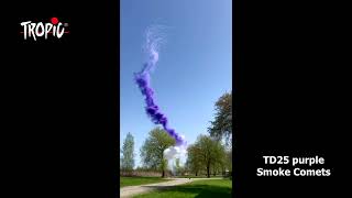 TD25 Purple - TROPIC Fireworks, Fajerwerki, Feuerwerk, Vuurwerk, Feu d'artifice