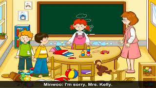 L1 005 Mrs Kelly s Class 5 Sit Down! mp4 Phụ đề Google Drive