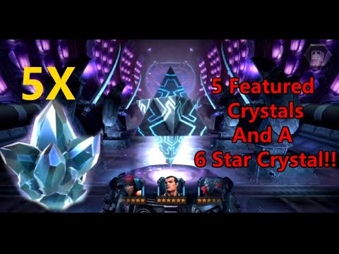 5X Five Star Featured Crystals And 6 Star Crystal Opening!!