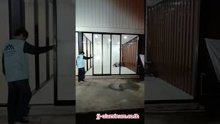 ประตูบานเลื่อนรางบน
