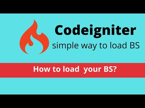 Simplest way to add bootstrap 4 in Codeigniter 3