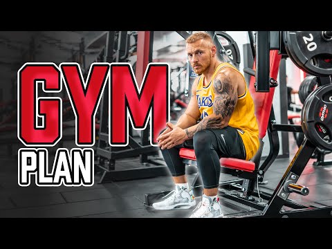 Trainingsplan für ANFÄNGER im Fitnessstudio (Muskelaufbau und Fettabbau) | Ganzkörpertraining im Gym