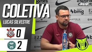 COLETIVA LUCAS SILVESTRE | AO VIVO | Corinthians x Coritiba - Brasileirão 2026