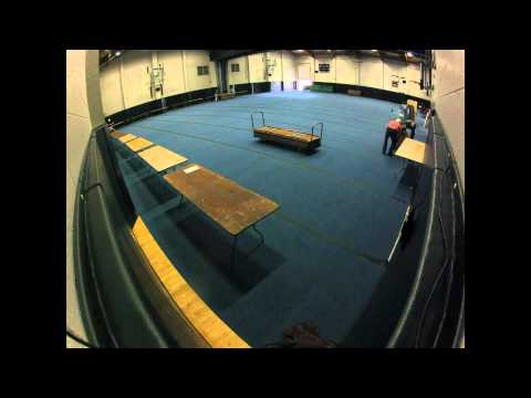 IPMS Seattle Plastic Model Spring Show 2012 Setup - Pt 1