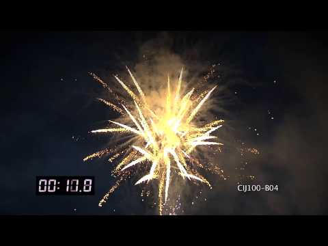 CIJ100-B04 - Cake Ø30mm 100s 28sec H50-55m  I-shape Cat.4 Nec.2200g 1.3G