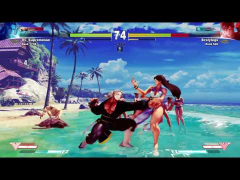 SFV Rank Matches VC_Supremesan (Vega) vs. Brolylegs (Chun-Li)