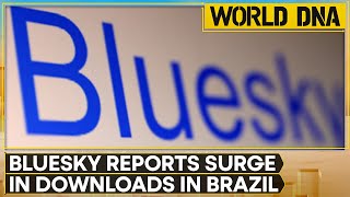 Bluesky reports surge in downloads in Brazil after court ban on X | World News | World DNA