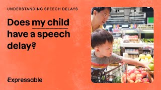 Does my child have a speech delay?