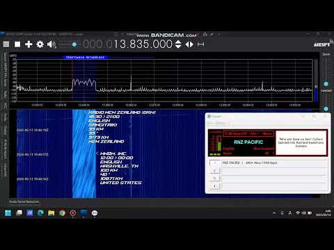 RNZ Pacific 13840kHz DRM, News in Tongan