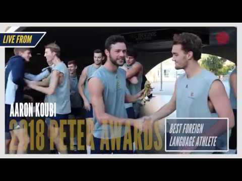 UC Irvine student-athletes accept 2018 Peter Awards