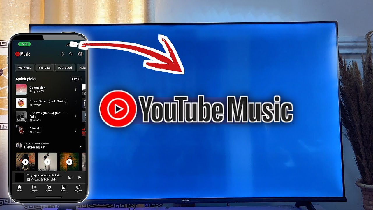 How to Connect YouTube Music to TV: Listen to YouTube Music from Phone to TV