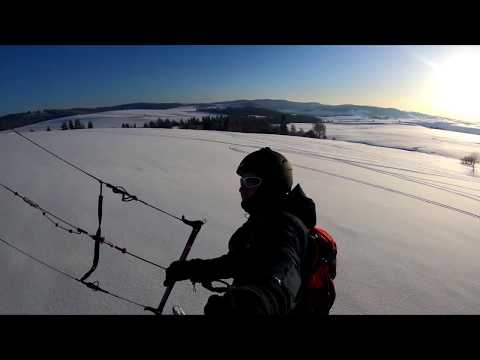 Snowkiting Orava 2020