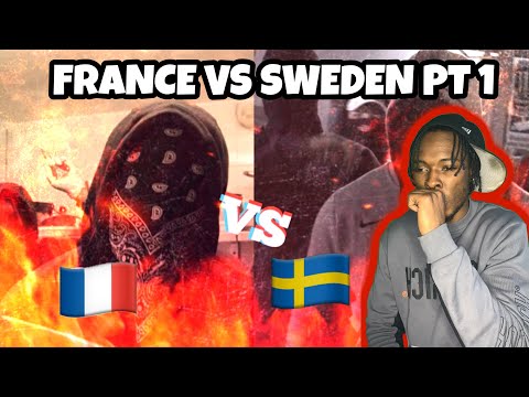 AMERICAN REACTS TO FRENCH RAP VS SWEDISH RAP PT 1! 1.CUZ, EINÁR, ZOLA, MAES , FREEZE CORLEONE, DIZZY