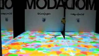 Interactive Floor Installation at Rock In Rio