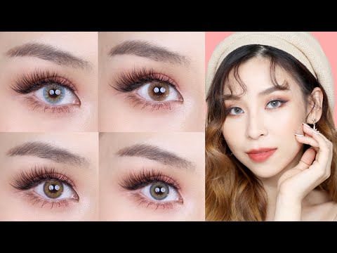 My Go To Korean Colored Contacts | TINA YONG