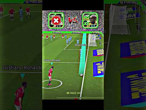 Epic R. Carlos vs Ronald Zero Angle Free Kick challenge 🔥 #efootball #pes #edit