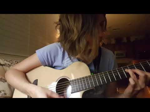 Chord Embellishments and Hybrid Picking Blues on Yamaha APXT2 travel guitar