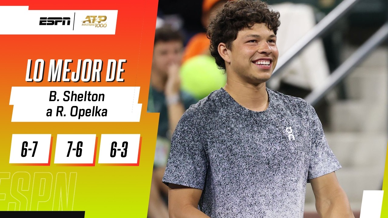 BEN SHELTON EMPEZÓ DORMIDO PERO CON JERARQUÍA SE IMPUSO Y PASÓ EN INDIAN WELLS | RESUMEN