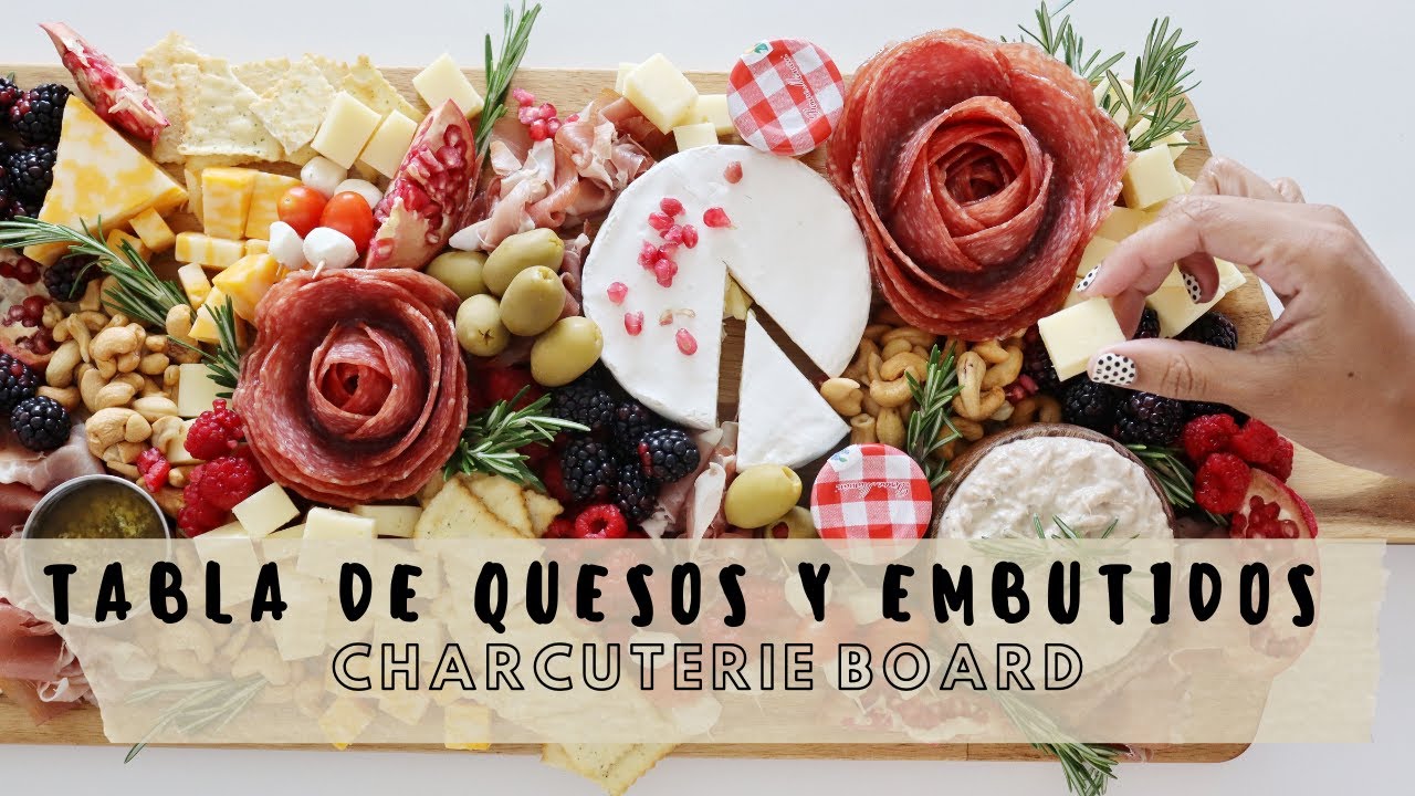 Como PREPARAR UNA TABLA de QUESOS y EMBUTIDOS