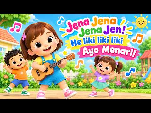 Jena Jena Jena Jen! He Liki Liki Liki Ayo Menari! | Lagu Anak Indonesia Populer #laguanakpopuler