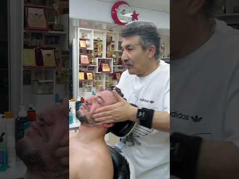 #asmr #massage #sleeprelief #turkishbarber #skincare #barber #massagetherapy #shorts