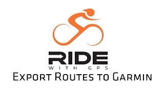Export Routes to Garmin Devices