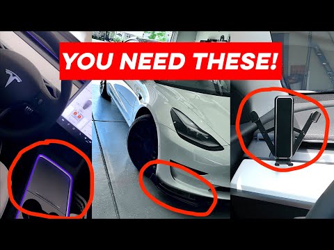 13 MUST HAVE Tesla Model 3 Accessories and 9 you’ll WANT to buy
