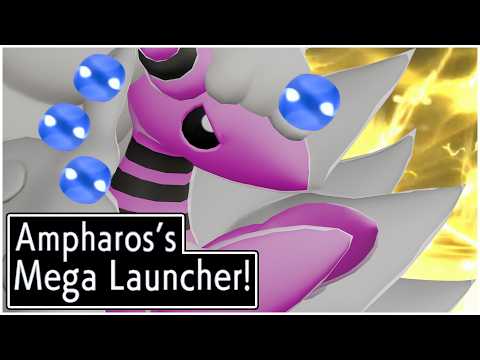 MEGA AMPHAROS Pokemon Champions Best Moveset Team - How To Use Banette Competitive VGC Trick Room