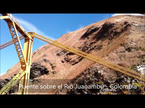 Puente sobre el rio Juanambú - Colombia