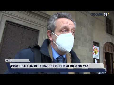 2022-03-23 PRATO - PROCESSO CON RITO IMMEDIATO PER MEDICO NO VAX