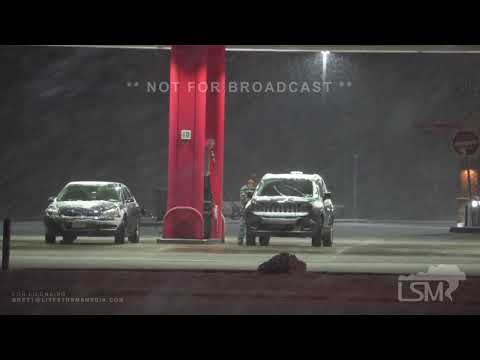 11-17-2022 Erie County, PA - Heavy Lake Effect Snow - I-90 Empty Trailer Ban