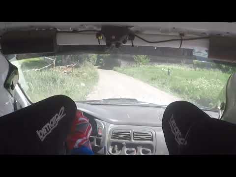 37 Rajd Podlaski Rafał Bańka / Piotr Okulus os6  Niewodnica Nargilewska-Kol.