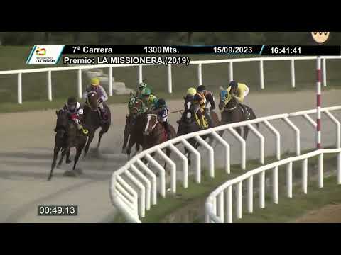 15/09/2023 – Hipodromo Las Piedras – Carr 7 – LA MISSIONERA (2019)