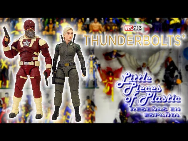 Vídeo relacionado con Marvel Legends Series, Figuras de acción de Yelena Belova y Red Guardian