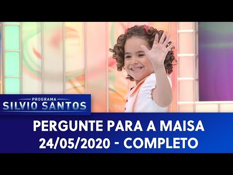 Pergunte para a Maisa | Programa Silvio Santos (24/05/20)