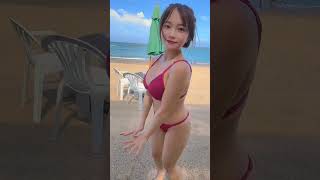 水着で踊ってみた#shorts