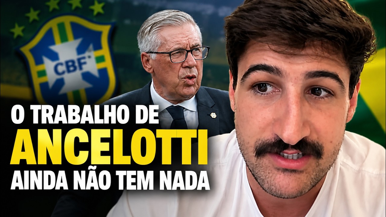 BRASIL 1x1 AUSTRÁLIA: O TRABALHO DE ANCELOTTI AINDA NÃO TEM NADA