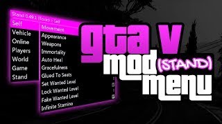 Stand mod menu showcase BEST MOD MENU 2023 Recovery.